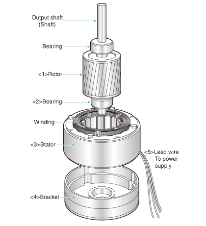 Figure 1. Schematic Diagram of Motor Structure